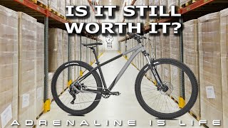With the bike industry crash is the Kent...