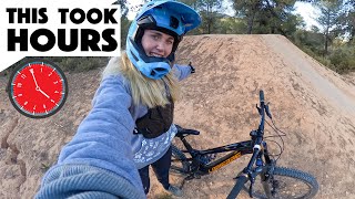 LEARNING TO CLEAR JUMPS ON MY ENDURO BIKE!