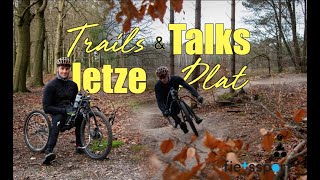Met een Paralympisch kampioen de trails op //...