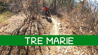 MTB Monte Senario 13.01.2024 sentiero TRE MARIE