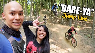 This jump line at Boyne Forest is sweet!!!