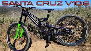First Ride 2024 Santa Cruz V10.8 / Custom...