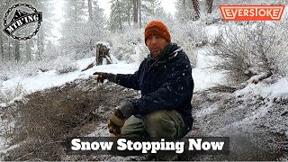 Trail Building In The Snow - Battling To...