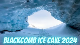 Blackcomb Glacier Ice Cave in 2024 at...