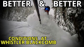 Whistler Powder Shredding! Mother Nature...