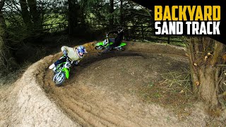 BUILDING AND RACING AN INSANE PIT BIKE SAND...