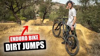 RIDING INCREDIBLE DIRT JUMPS ON MY HARDTAIL...