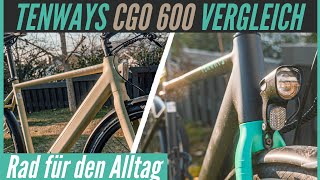 E-Pendlerrad TENWAYS CGO 600 oder CGO 600 PRO?