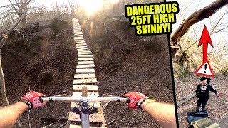 RIDING GNARLY MTB FEATURES - THE DANGEROUS...