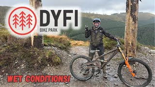 DYFI BIKE PARK Rides So Well In The Wet!