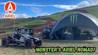 MONSTER ENERGY TOOK ME OUT IN THEIR ARIEL NOMAD!