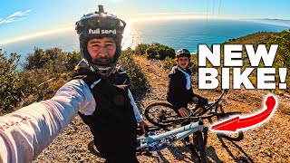 BLIND RUNS + NEW TREK SLASH TEST in FINALE LIGURE!