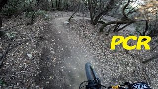 PCR. Bajada flow de enduro en La Roca del Vallès.