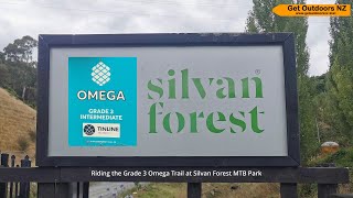 Riding Omega - Silvan Forest MTB Park Nelson