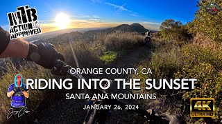 MTB Riding Into The Sunset | Old Camp DH |...