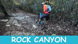 MTB Monte Morello 09.12.2023 sentiero ROCK CANYON