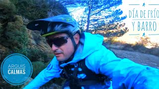 Dia de Frio y Barro Eduro MTB en Arguis