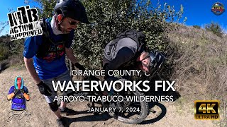 MTB Riding Waterworks | Rear Axle Pops Out |...