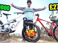 £10000 MOUNTAIN BIKE VS £275 BUDGET MTB!