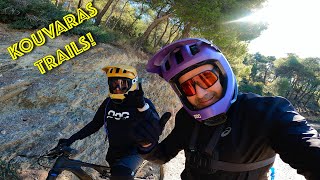 Kouvaras trails! MTB in Greece!