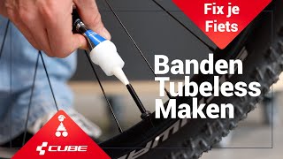 Zo maak je Banden Tubeless // MTB Challenge