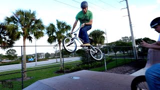 Teaching An Old School BMX Rider To Jump!