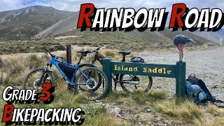 4K Rainbow Road ASMR New Zealand Bikepacking