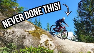 Showing Him The Steepest Slabs In Squamish