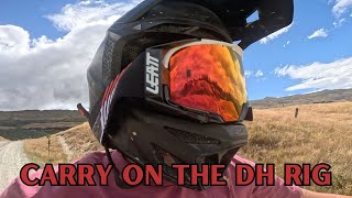 LAPPING CARRY ON ON THE DH BIKES
