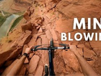 Riding insane lines that most people would not...