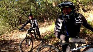 Girona - Santa Coloma, empalmant baixades… 
