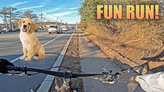 When Trails Are Too Muddy You Ride The Paved Stuff