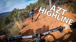 Riding AZT Highline with Alex Petitdemange |...