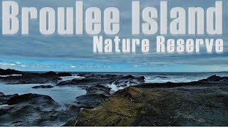 Coastal walk around Broulee Island NSW Australia