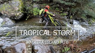 Riding the BEST TRAIL OF MADEIRA under a...