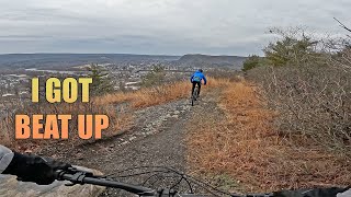 Chasing a Faster XC Rider Than Me at Port...