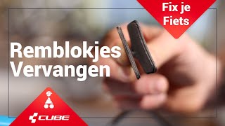 Zo vervang je remblokjes op je mountainbike //...