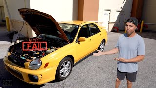 My New/Very Used WRX Is Already In The Shop..