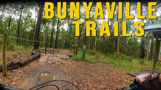 Wet Day Mountain biking in Brisbane