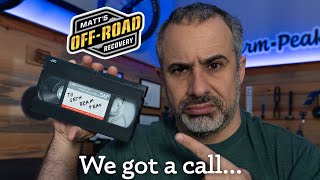 We got an invitation from Matt's Off-Road Recovery
