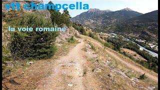 vtt champcella la voie romaine