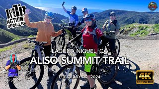 MTB Riding Aliso Summit, February 10, 2024 |...