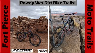 Rowdy Dirt Bike Moto Trails & Old Historic...