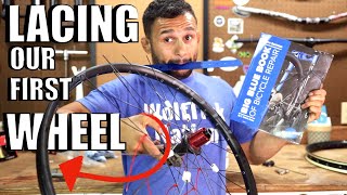 We Try Lacing A Wheel!!!