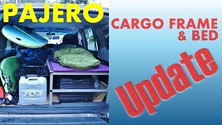 Pajero cargo frame and bed - update