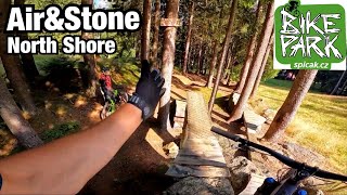 AIR&STONE NORTH SHORE TRAIL IN BIKE PARK...