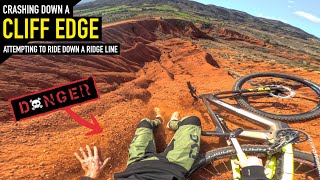 CRASHING DOWN A CLIFF ATTEMPTING A RAMPAGE LINE...