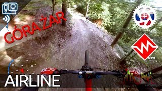 BIKEPARK Gora Zar AIRLINE Prehliadka trate /s...