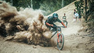 First MASSIVE HITS on the Toughest MTB Track -...
