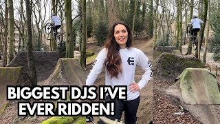 SENDING HUGE DIRT JUMPS!! SO STOKED!!
